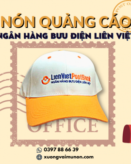LienViet Postbank advertising caps
